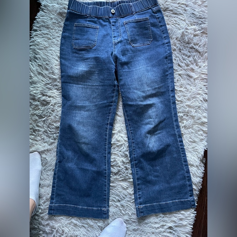 HALARA Blue Flare Wide Leg Jeans